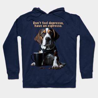 Coffee and Beagle Hoodie